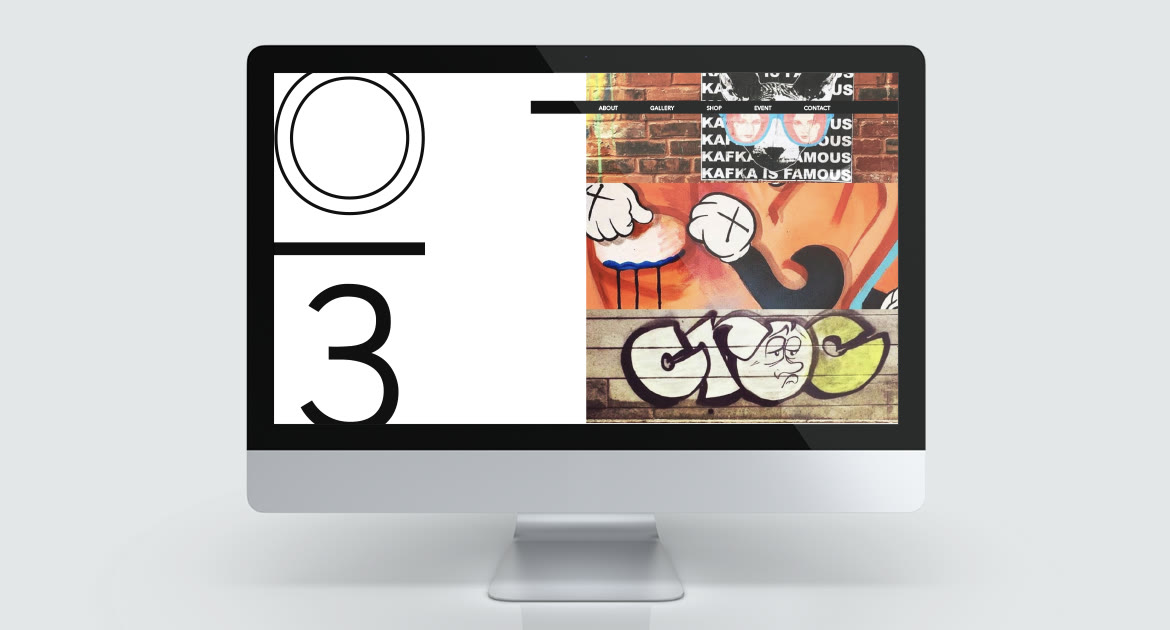 3rd Ethos website displayed on a desktop monitor