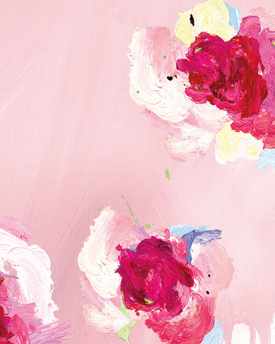 Arne Quinze floral artwork detail